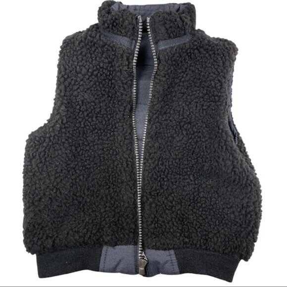 Sovereign Code Toddler Holloran Vest Navy Checked Black Trim Size 24M - Picture 8 of 12